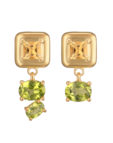 Сережки Splash Yellow-Green RIMMART JEWELRY (RAJ_ERApl-076) - фото 2