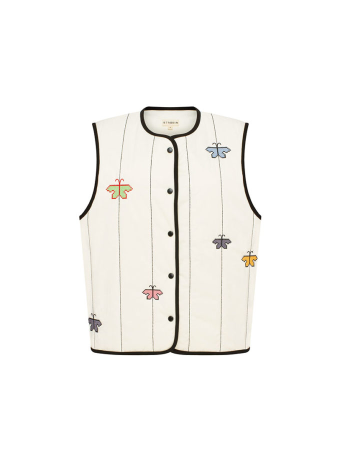 Молочний жилет Сяйвиця ETNODIM (ETN_siayvytsia_wh)