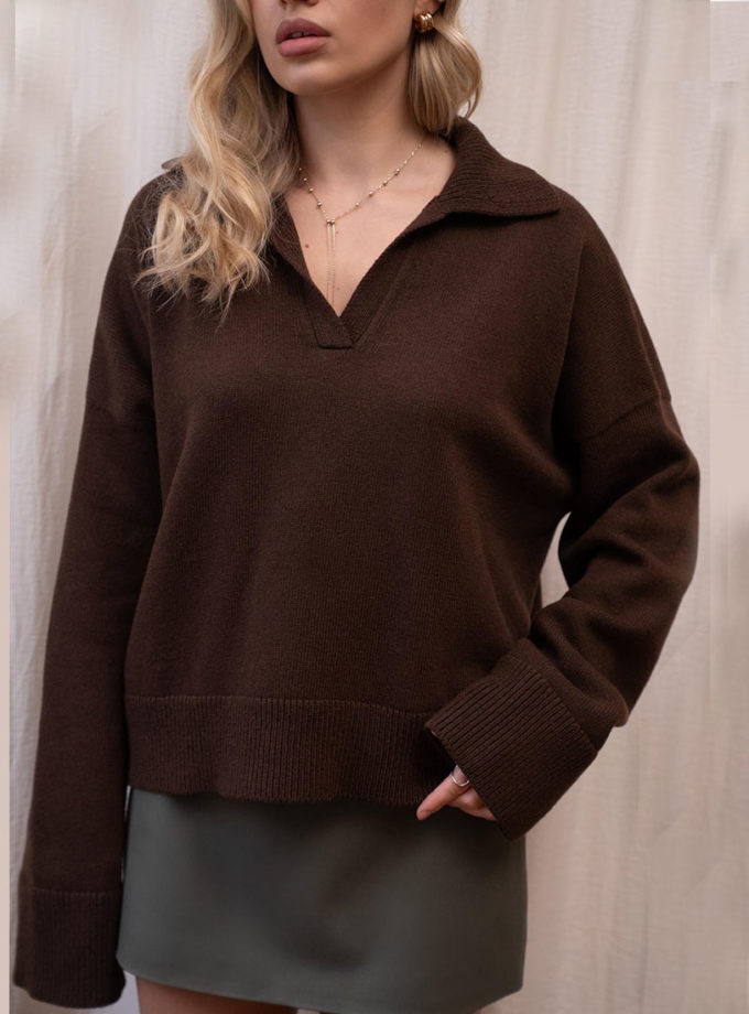 Вовняний светр - поло OUI OUI (OO_ART_383)