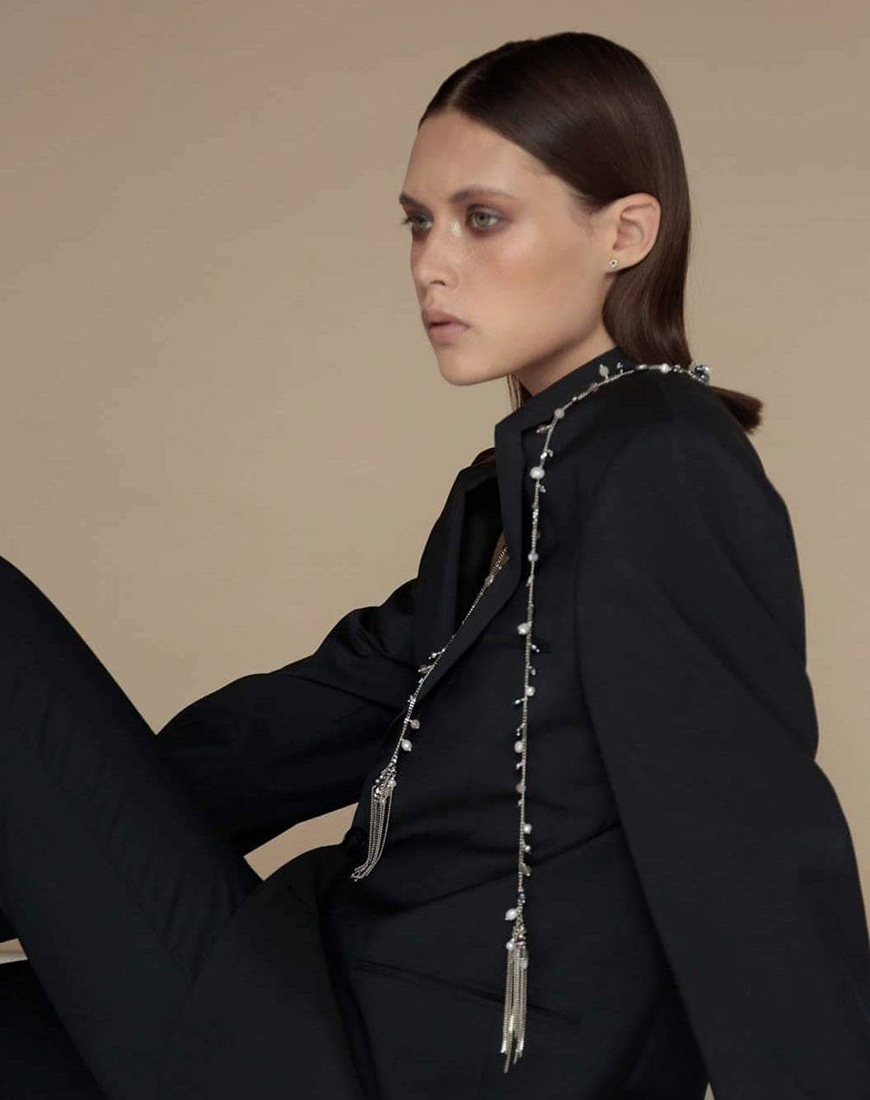 Necklace Angel silver 4 Кольє Angel silver SAMOKISH (SMKSH_N-010-S) - фото 3