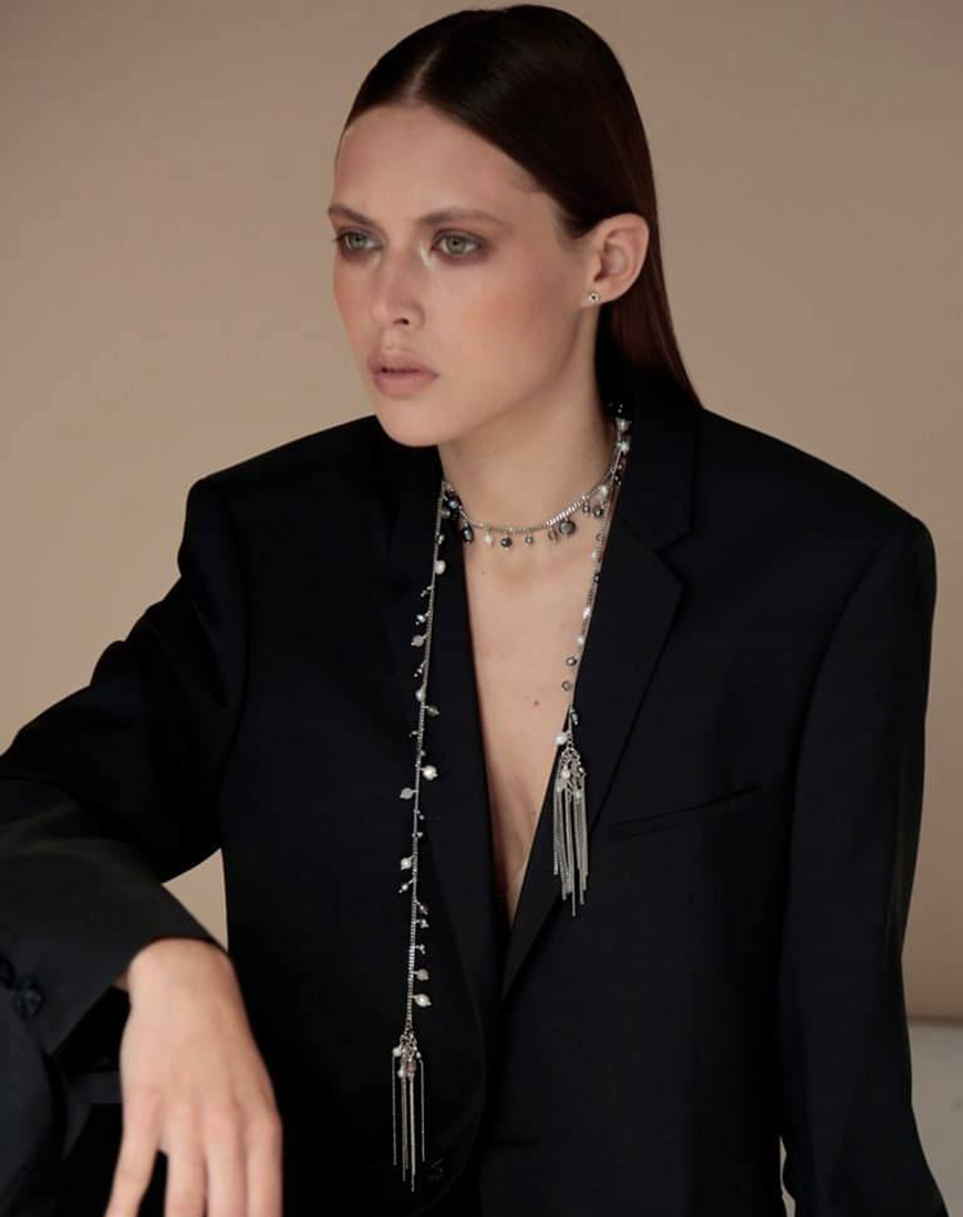 Necklace Angel silver 5 Кольє Angel silver SAMOKISH (SMKSH_N-010-S) - фото 5