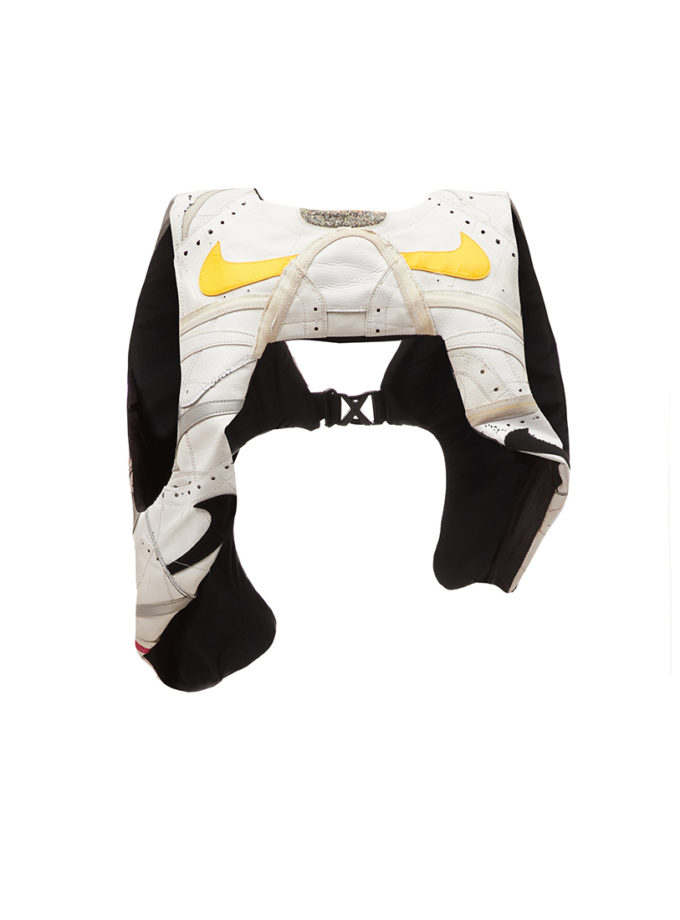 Асиметричний шкіряний жилет PLNGNS (PLNGNS_LTHR-ASMTRC-VST-0053)