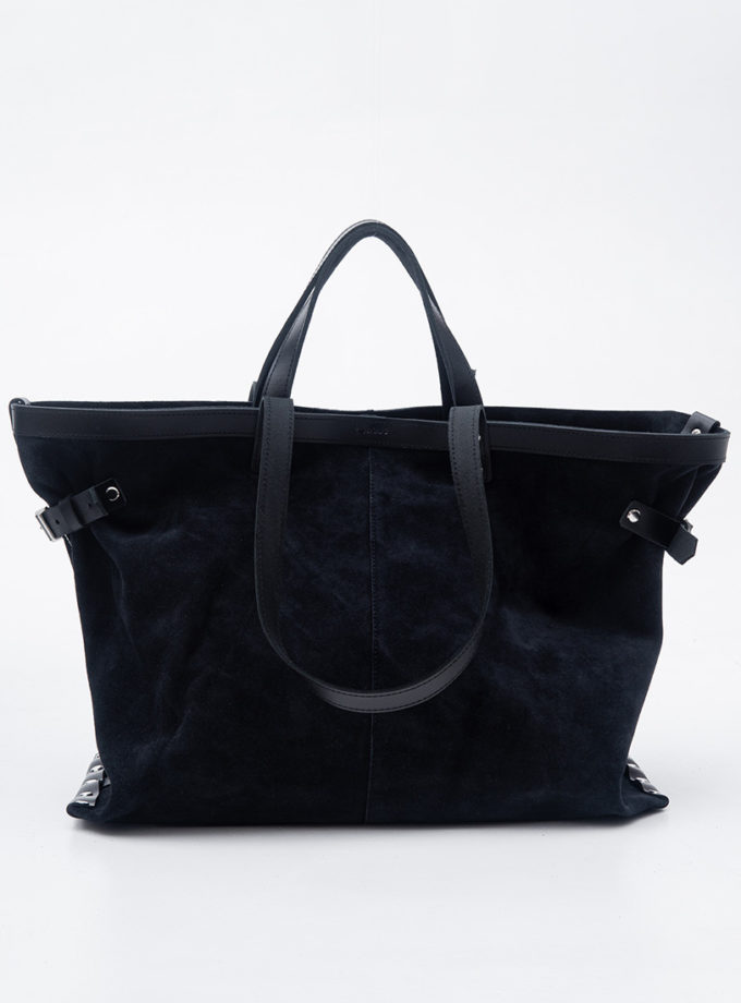 Шоппер зі шкіри і замші VIS (VIS_Shopper_002)