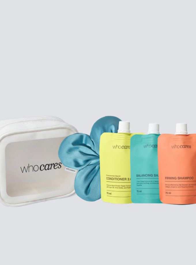 Набір тревел засобів для волосся whocares Bestsellers Hair Set WHOCARES (WC_000006023)