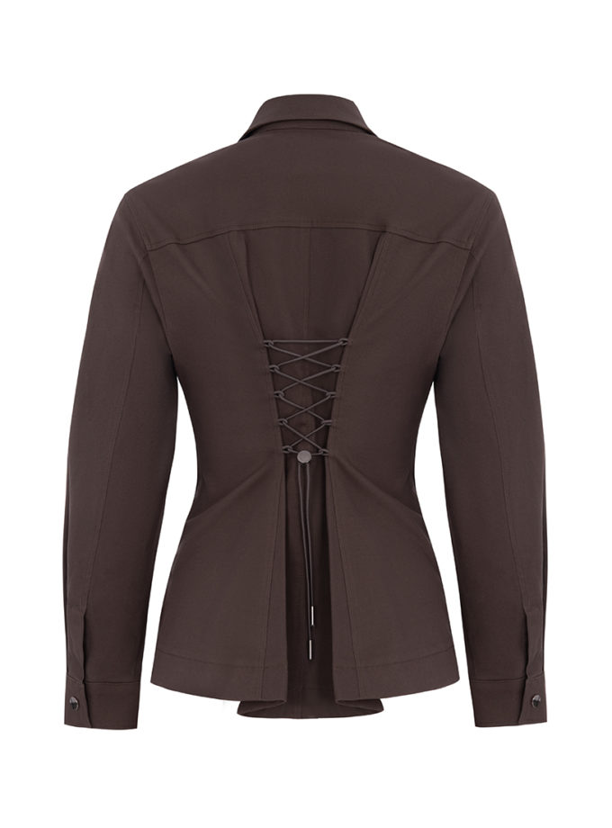 Сорочка із корсетною стяжкою GET DRESSED. (GD_SS26_91-1)