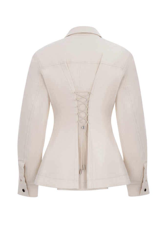 Сорочка із корсетною стяжкою GET DRESSED. (GD_SS26_91)