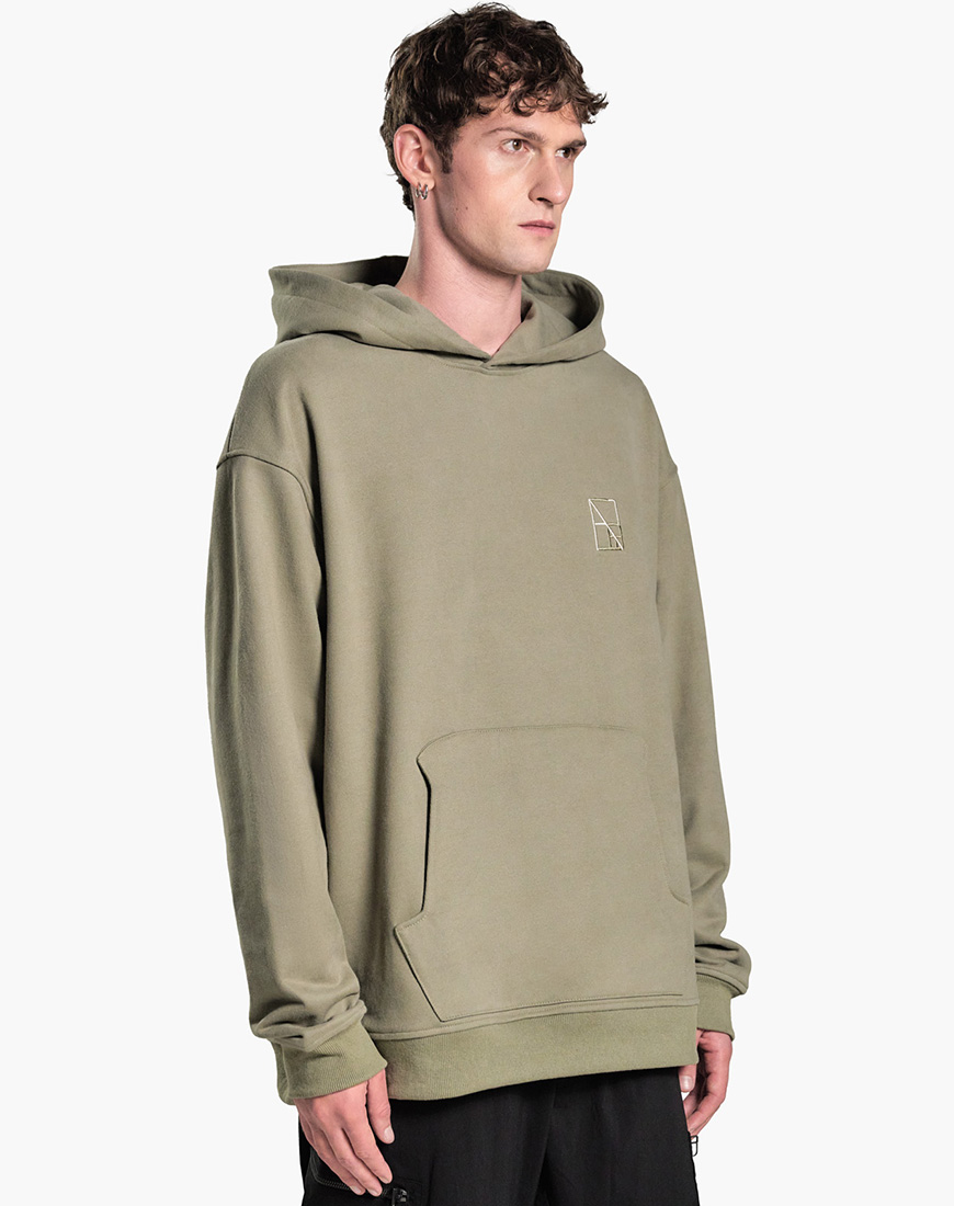 16-10-24 ACT36070 Худі Trapezoid Format khaki ACT.1 (ACT_AW25044) - фото 2