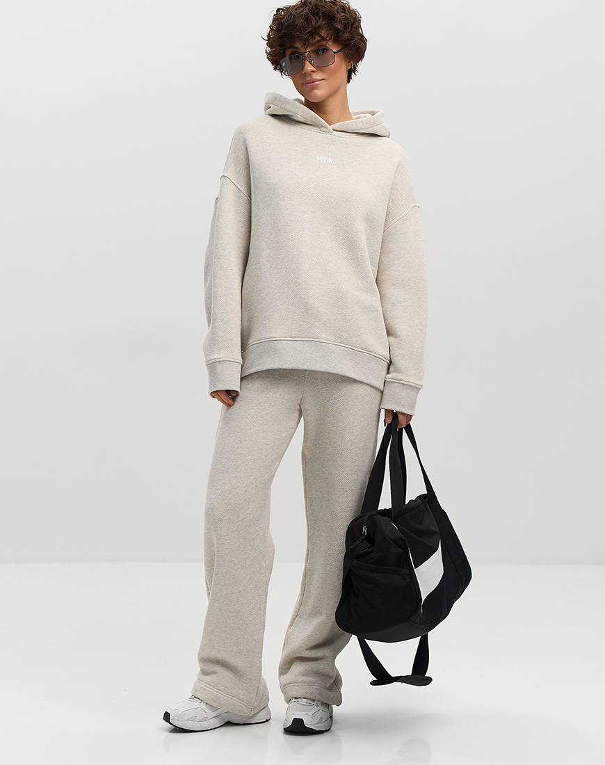 1AK02003 Худі з відстрочкою світло-сірий меланж MMSW (MMSW_ХЗВ-S25-LML) - фото 5