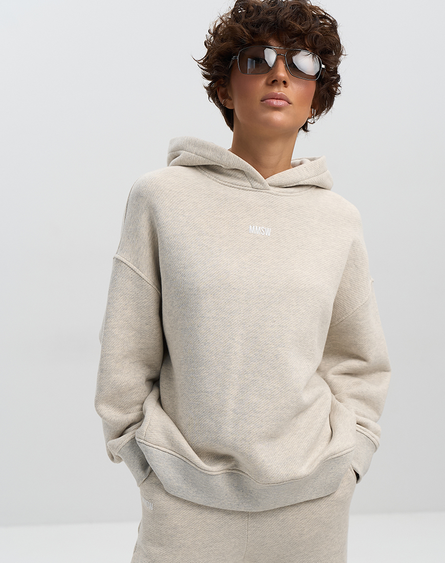 1AK02039 Худі з відстрочкою світло-сірий меланж MMSW (MMSW_ХЗВ-S25-LML) - фото 2