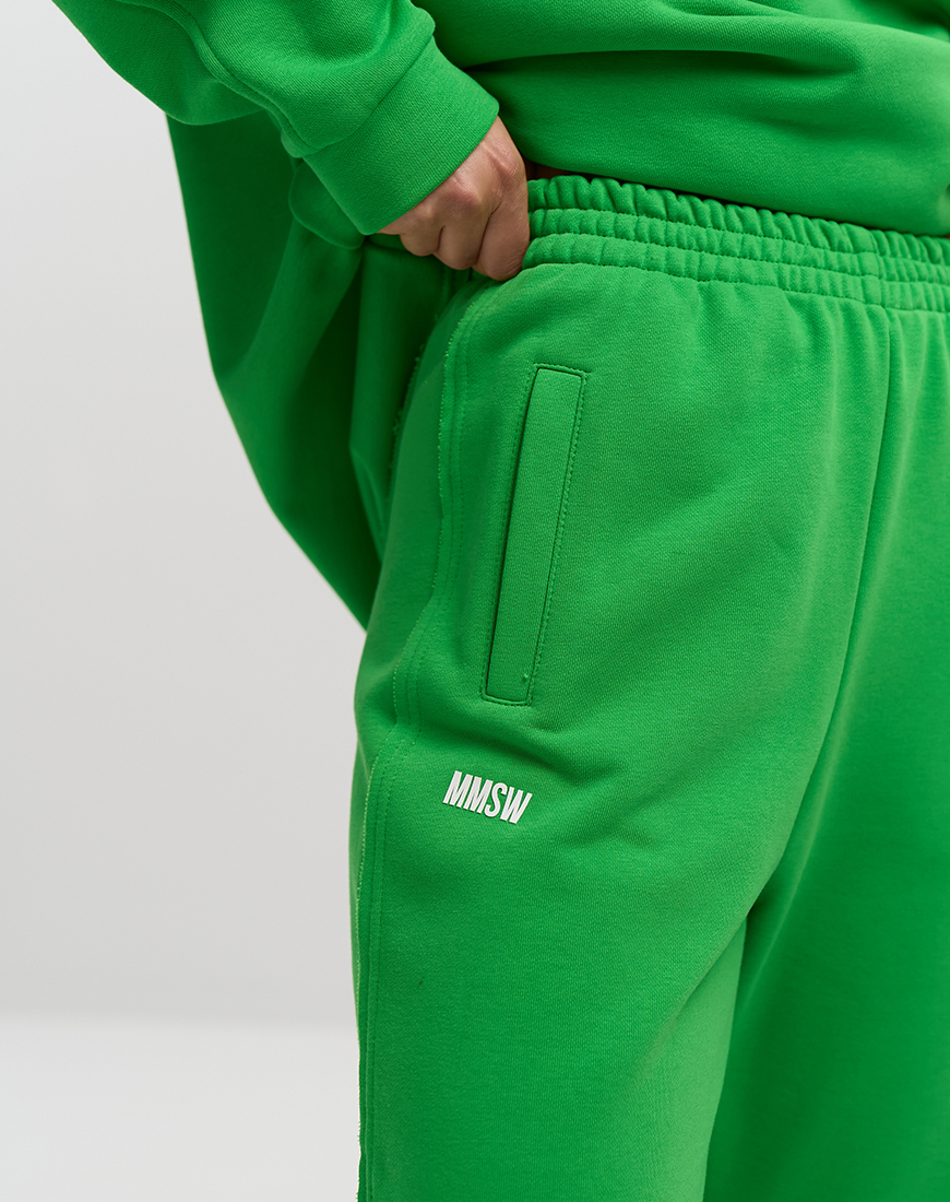 1AK02370 Штани балони з необробленим краєм SS зелені MMSW (MMSW_ШБЗНК-SSXS-GRN) - фото 3