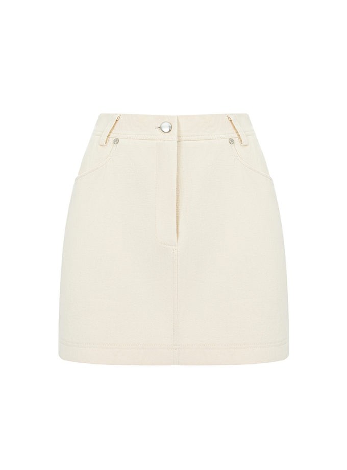 Спідниця-міні із джинсової тканини GET DRESSED. (GD_SS26_101)