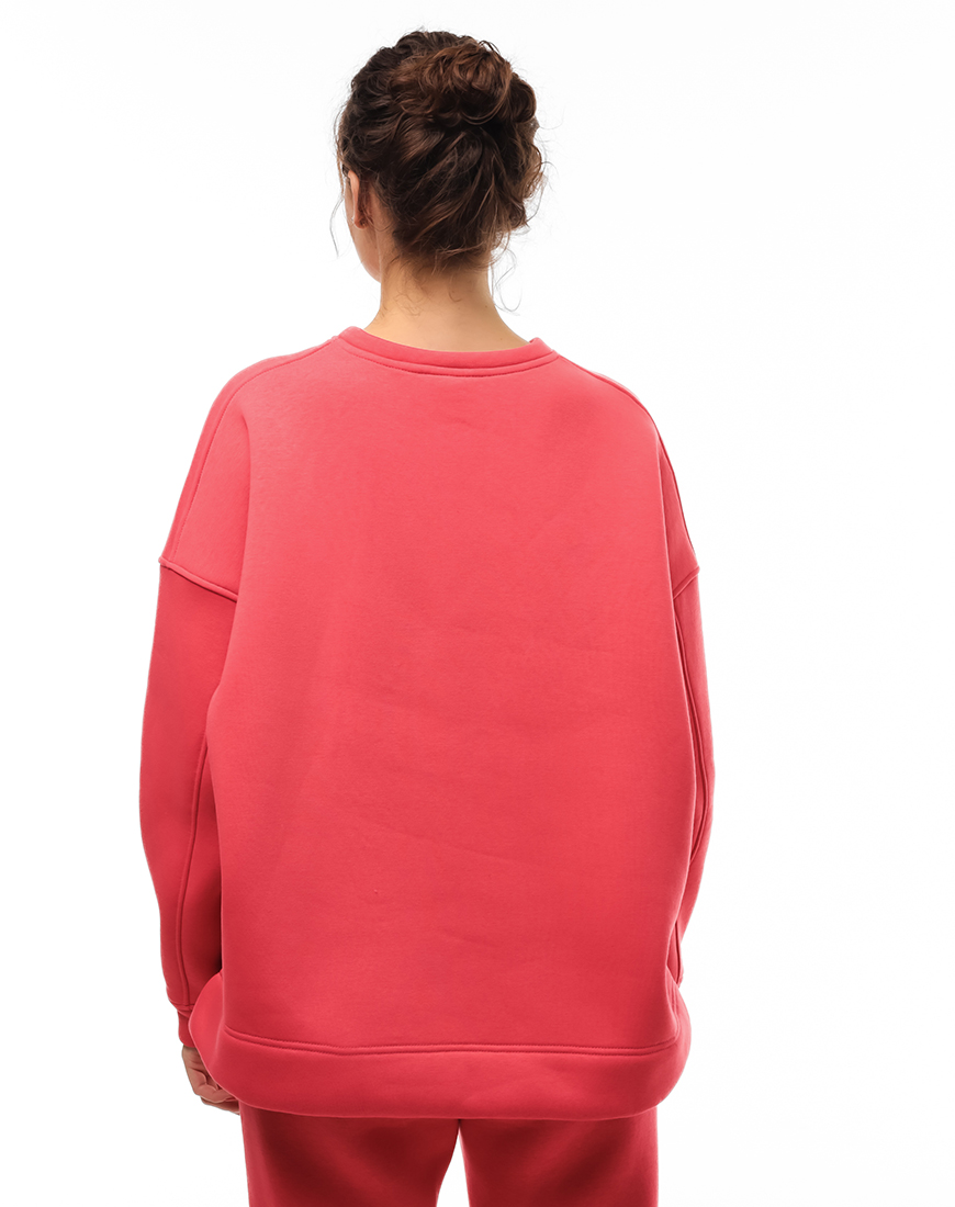 _CB3_ Світшот утеплений з логотипом W25 коралл MMSW (MMSW_СУЗЛ-W25-GD) - фото 2