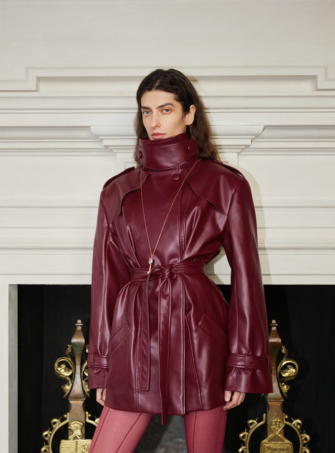 Тренч з високим коміром FABBY (FBB_FB10)