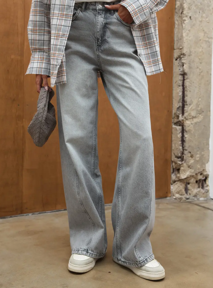 Джинси wide leg сірі з швами wl 588 TWICE (TWC_3395-105703-dzhinsi)