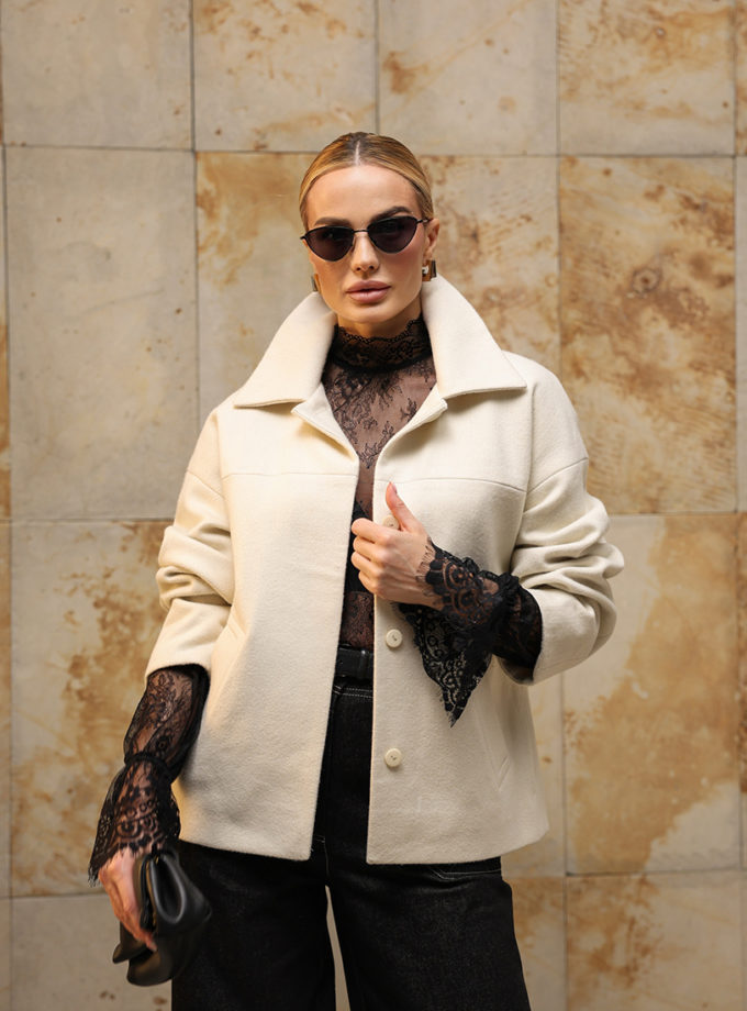 Укорочене пальто GET DRESSED. (GD_SS26_112)