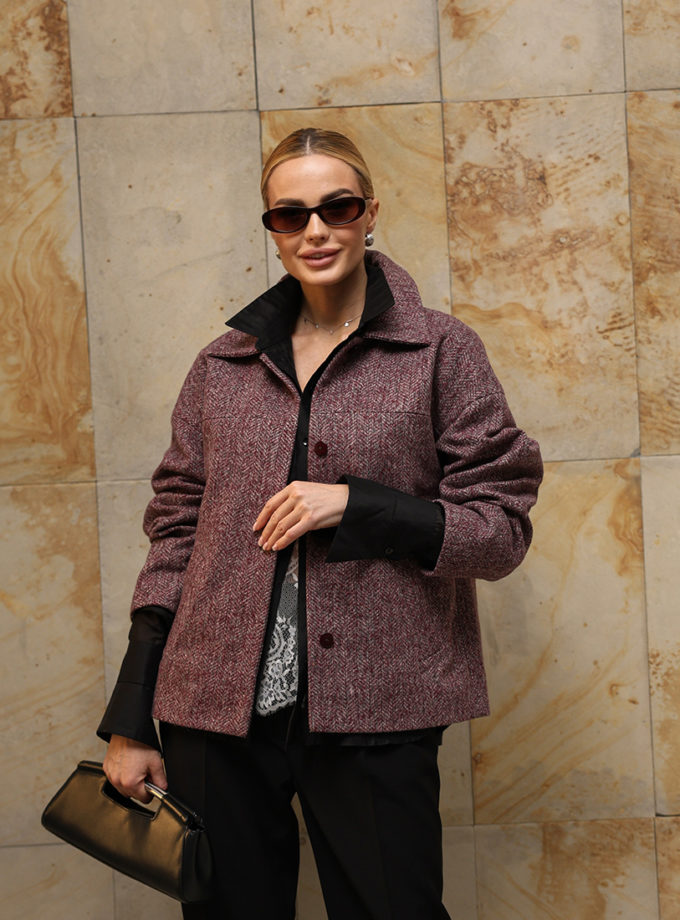 Укорочене пальто GET DRESSED. (GD_SS26_113)