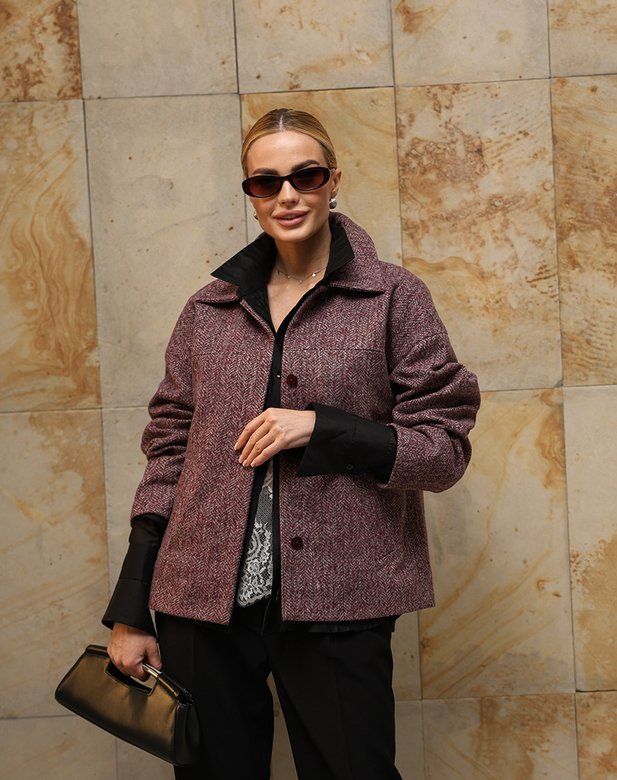 IMG_5666 Укорочене пальто GET DRESSED. (GD_SS26_113) - фото 2