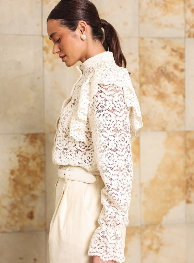 Блуза із кордового мережива GET DRESSED. (GD_SS26_61)