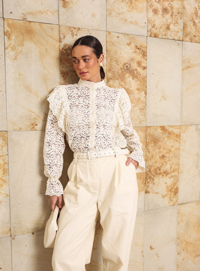 Блуза із кордового мережива GET DRESSED. (GD_SS26_61)