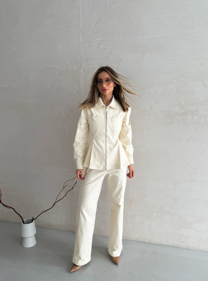 Прямі брюки із джинсової тканини GET DRESSED. (GD_SS26_81)