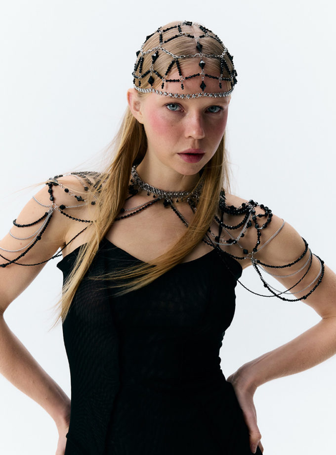 Кеп Cosmic Crown NEGA BIJOU (NB_KP-CRL-BLC-021)