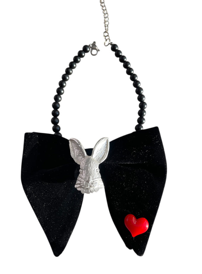 Чокер метелик на шунгіті SMART JEWELRY (SJ_038)