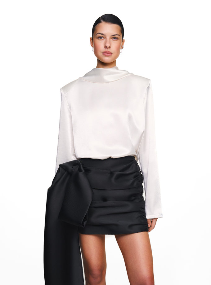 Блуза біла з відкритою спиною Lia TWINSIS CLOTHES (TW_CT_SS 345290)