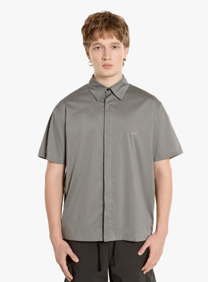 Сорочка Button up cotton TS26 gray ACT.1 (ACT_SS26032)