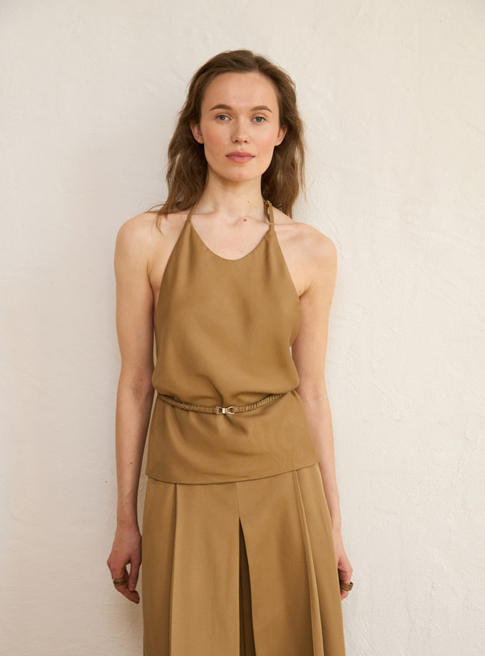 Топ з відкритою спиною SELERA (SLR_SS25_5)