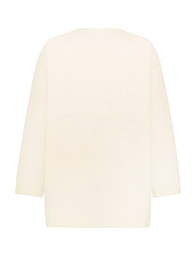 Кардиган з кашеміру CHALETY (CHLT_Cardigan_Maestrale_Cloud_dancer)