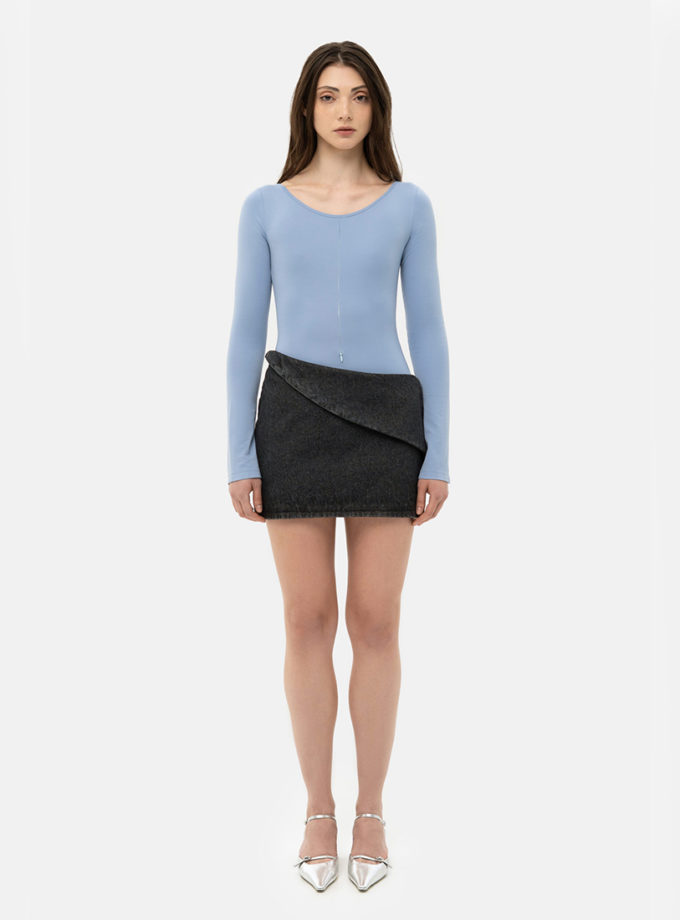 Сідниця Mini black MATCH DENIM (MTCH_sp26-black-mini-skirt)