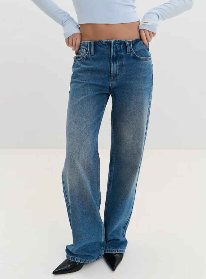 Джинси сині з низькою посадкою ST 714 TWICE (TWC_НФ-00007996)