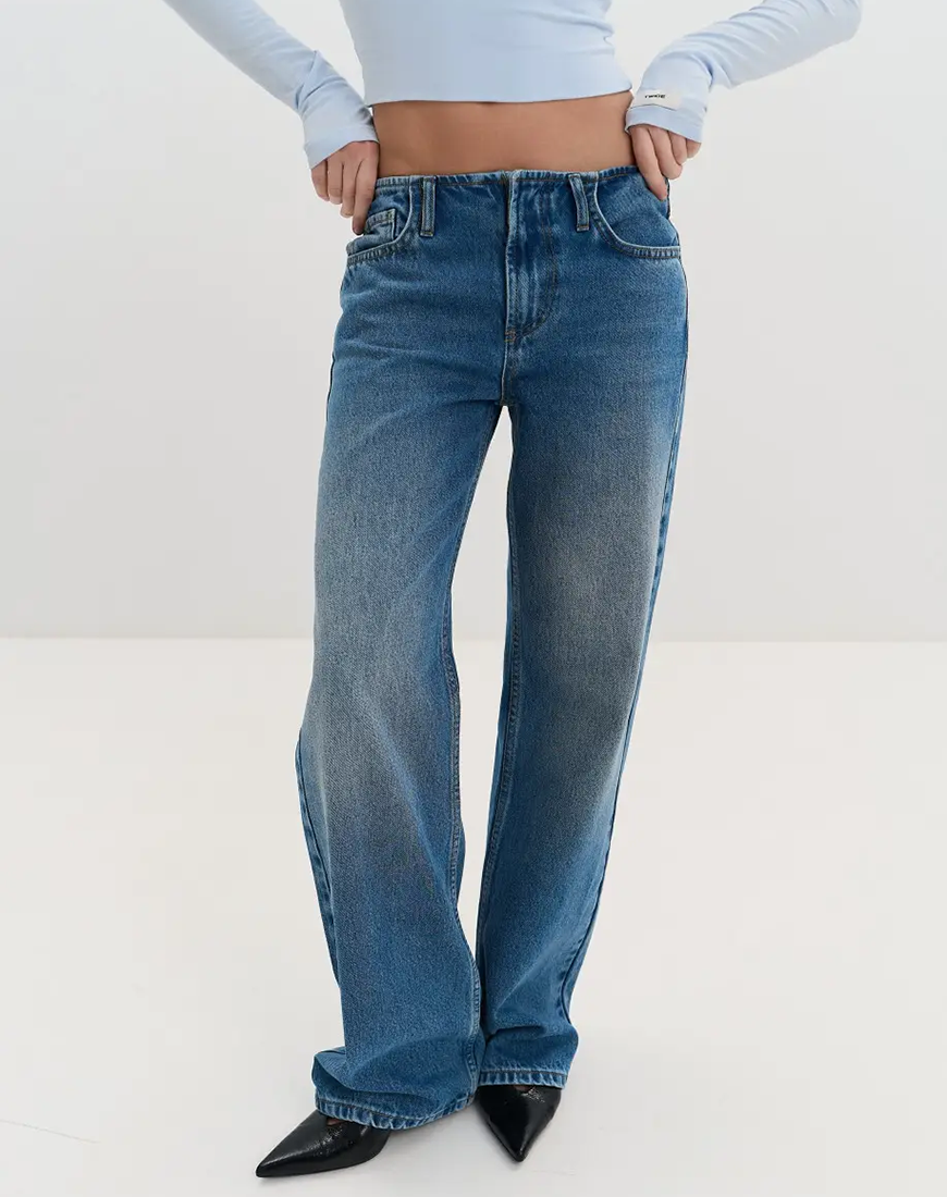 dzhinsi-sini-z-nizkoyu-posadkoyu-st-714 Джинси сині з низькою посадкою ST 714 TWICE (TWC_НФ-00007996) - фото 2