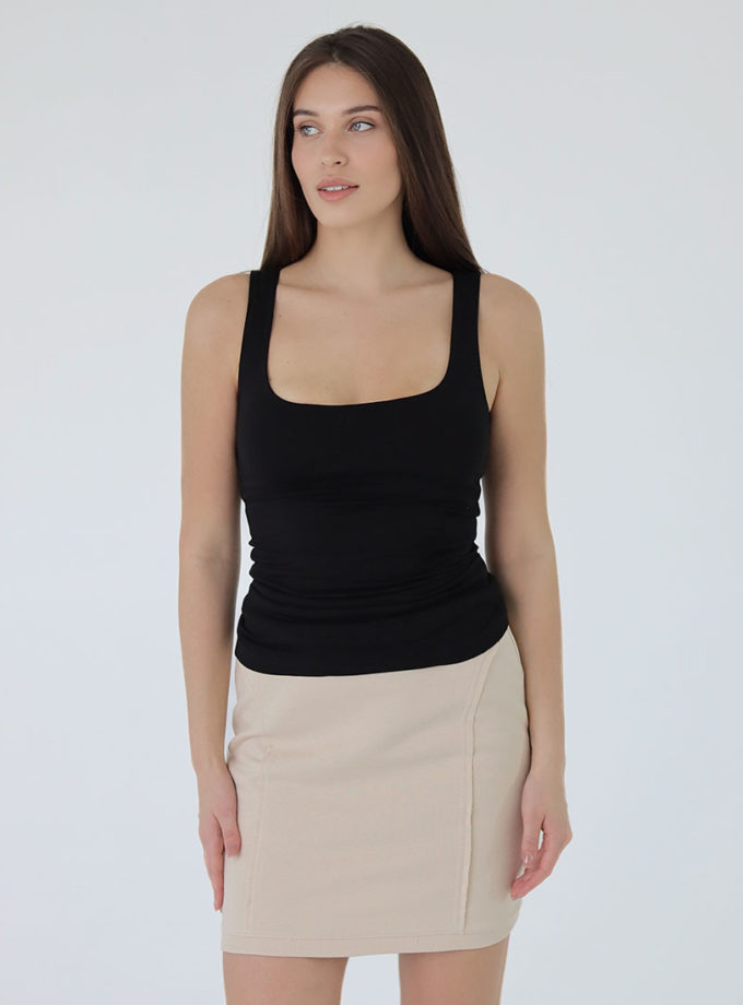 Майка SoftTouch у чорному кольорі MAXAVI (MX_MX2514_black)