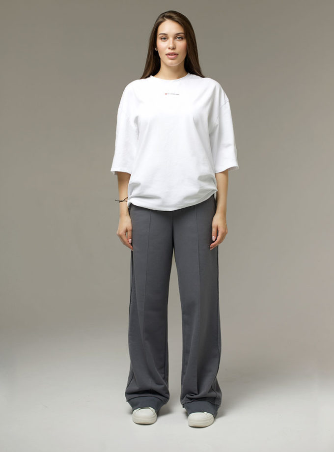 Штани зі стрілками у сірому кольорі MAXAVI (MX_MX2311_gray)