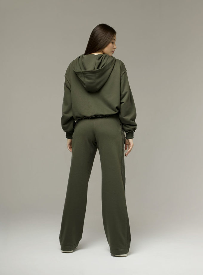 Штани з лампасами у кольорі хакі MAXAVI (MX_MX2507_khaki)