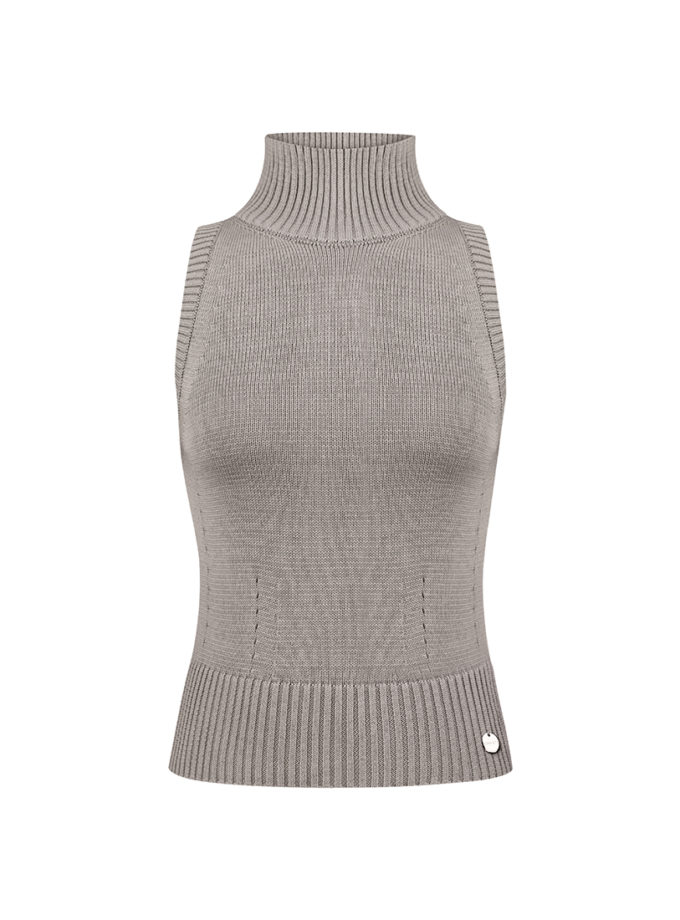 Топ з органічної бавовни CHALETY (CHLT_Top_Bruma_Nimbus_cloud)