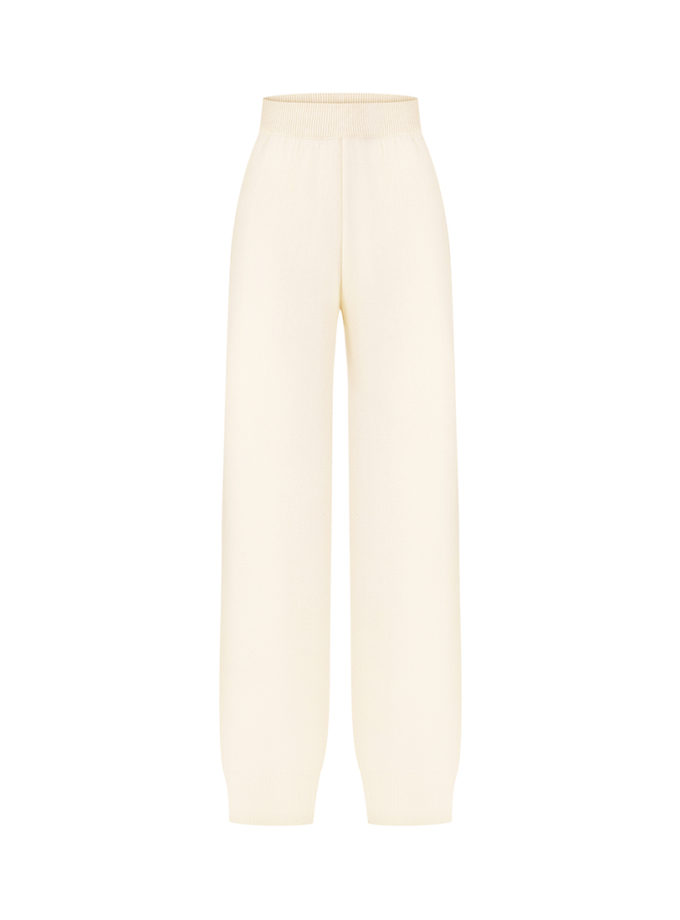 Брюки з кашеміру CHALETY (CHLT_Pants_Levante_Cloud_dancer)