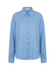 Блакитна шовкова сорочка BÚDZIKO (BDZ_LI-BL-SLK-SHRT)