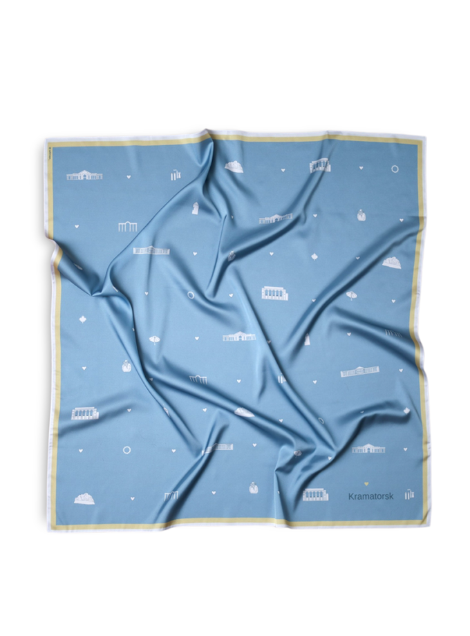 Хустинка Мій Краматорськ SOFT25 (SOFT_Hust_Krm_bl)