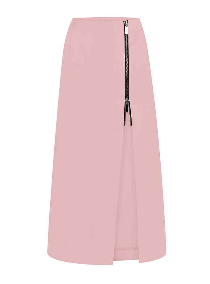 Спідніця міді з блискавкою SELERA (SLR_SS25_4)