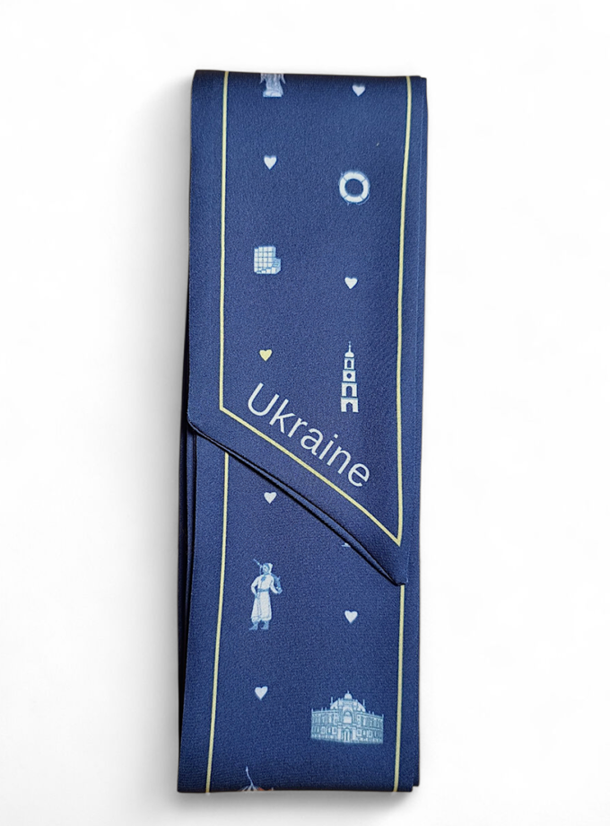 Твіллі Мирна Україна синього кольору SOFT25 (SOFT_T_UA_db)