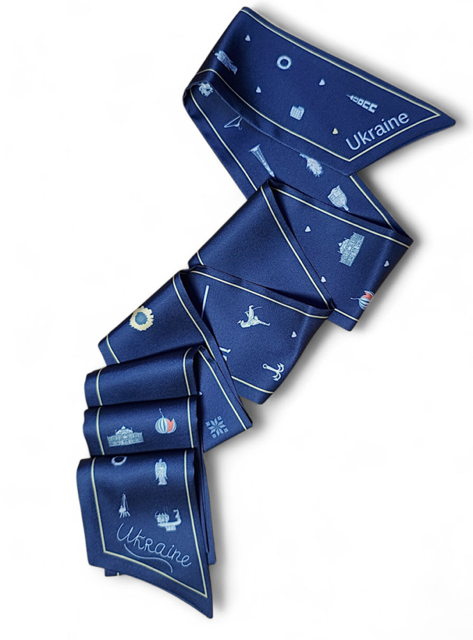 Твіллі Мирна Україна синього кольору SOFT25 (SOFT_T_UA_db)