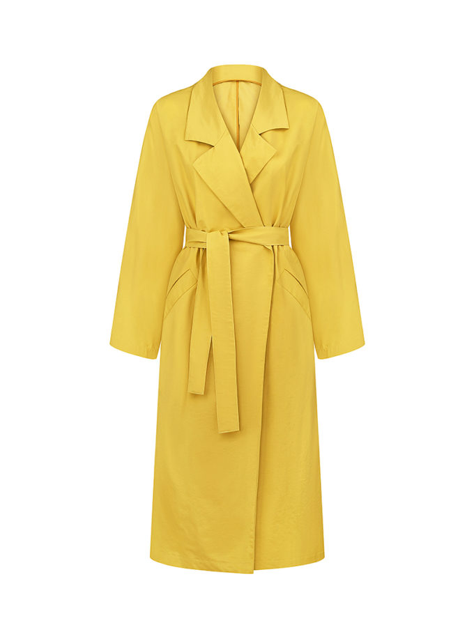 Тренч жовтий NOMA STUDIO (NOMA_192026)