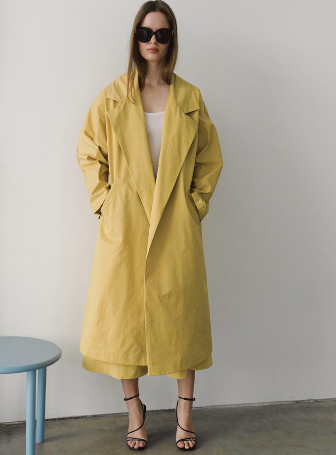 Тренч жовтий NOMA STUDIO (NOMA_192026)