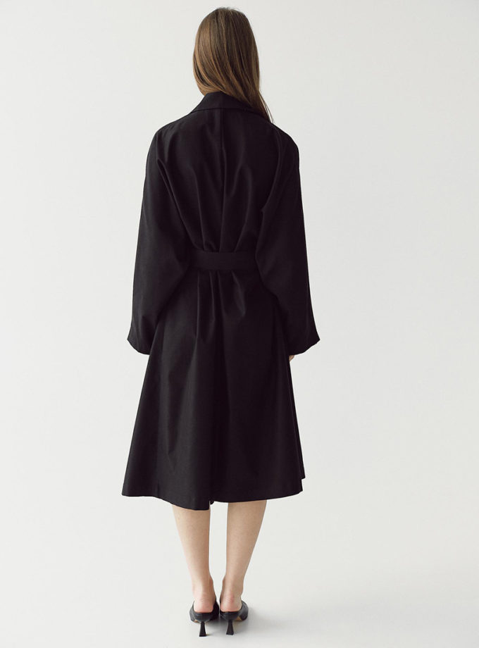 Тренч чорний NOMA STUDIO (NOMA_182026)