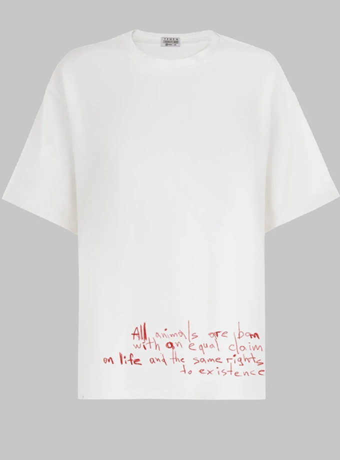 Футболка Коні 1 Femka&Anna Veriki FMK (FMK_koni_WH)