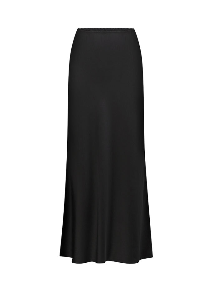 Спідниця з віскози CHALETY (CHLT_Skirt_Alba_Ebony)