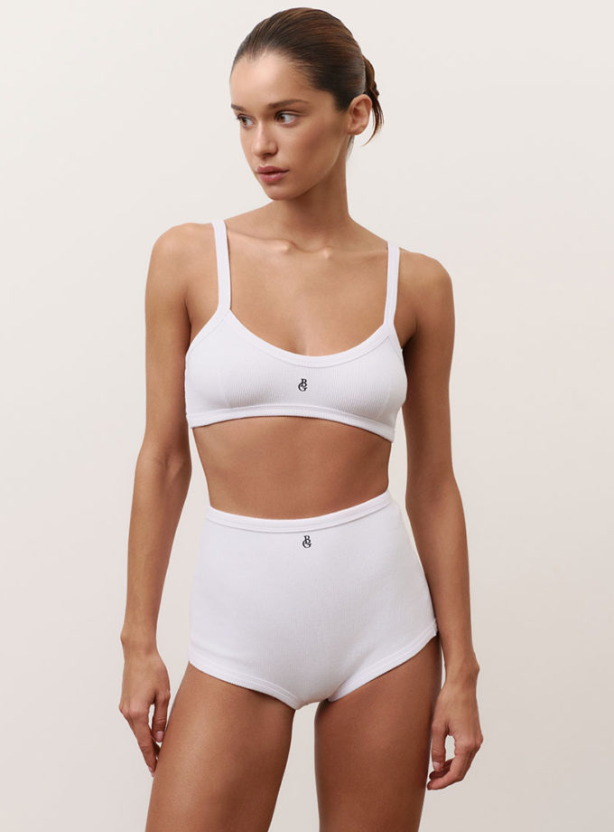 Високі ретро сліпи Note білі BODY GLOW (BG_VSLIP_WHT_BG_retro)