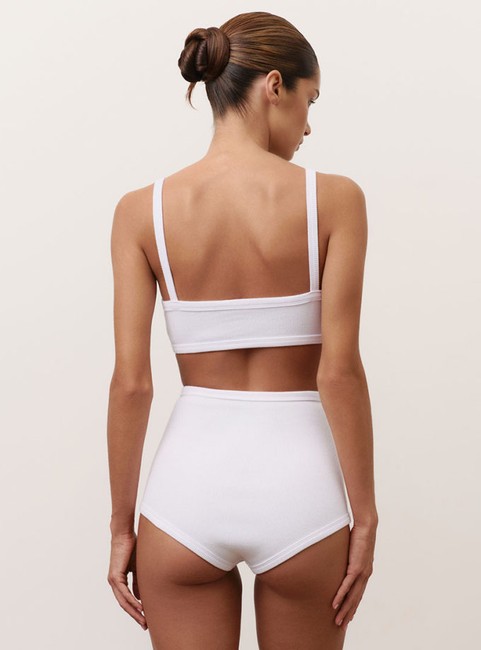 Високі ретро сліпи Note білі BODY GLOW (BG_VSLIP_WHT_BG_retro)